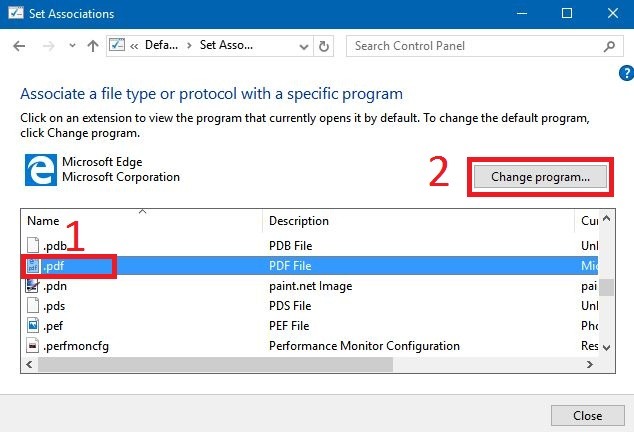 how to open password protected pdf in windows edge browser